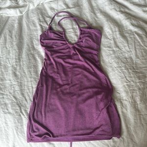 Peppermayo Purple mini dress